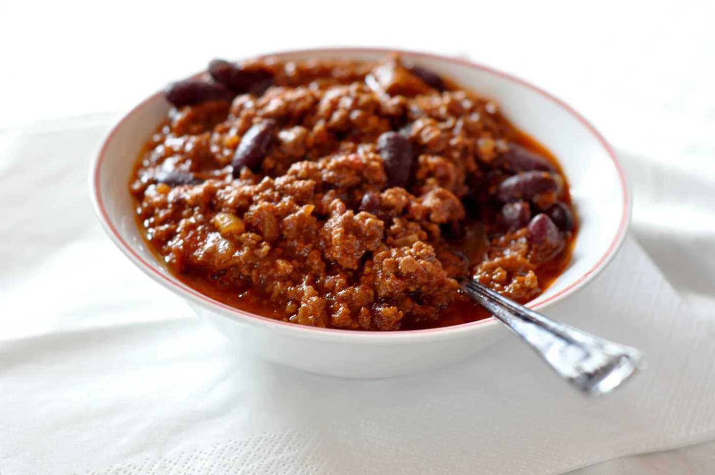 Chili con Carne için temsili yemek fotoğrafı