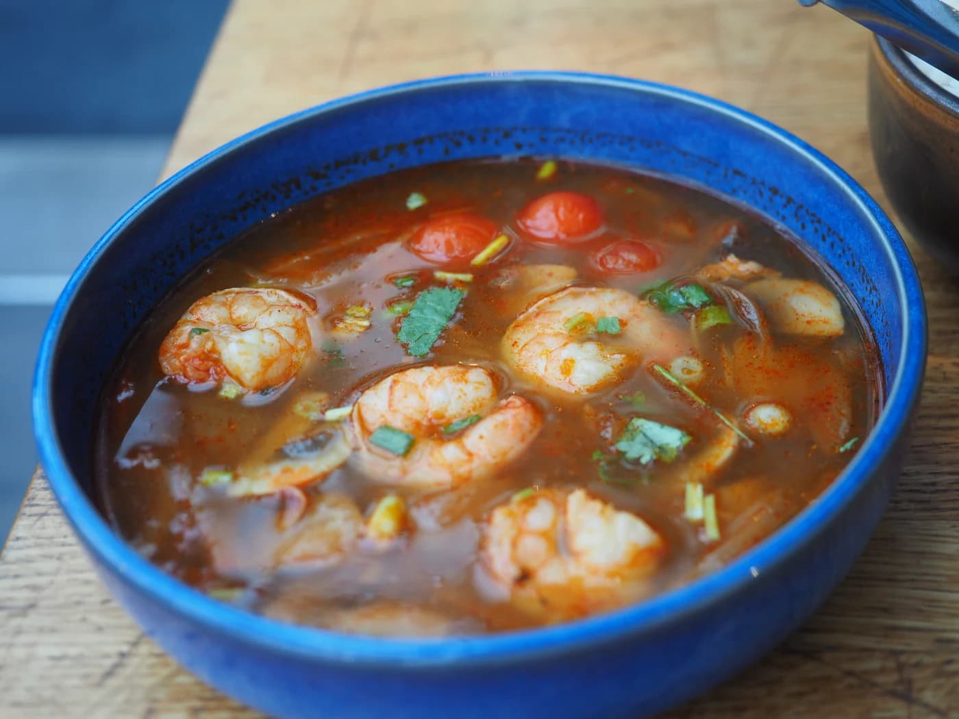 Tom Yum Goong için temsili yemek fotoğrafı