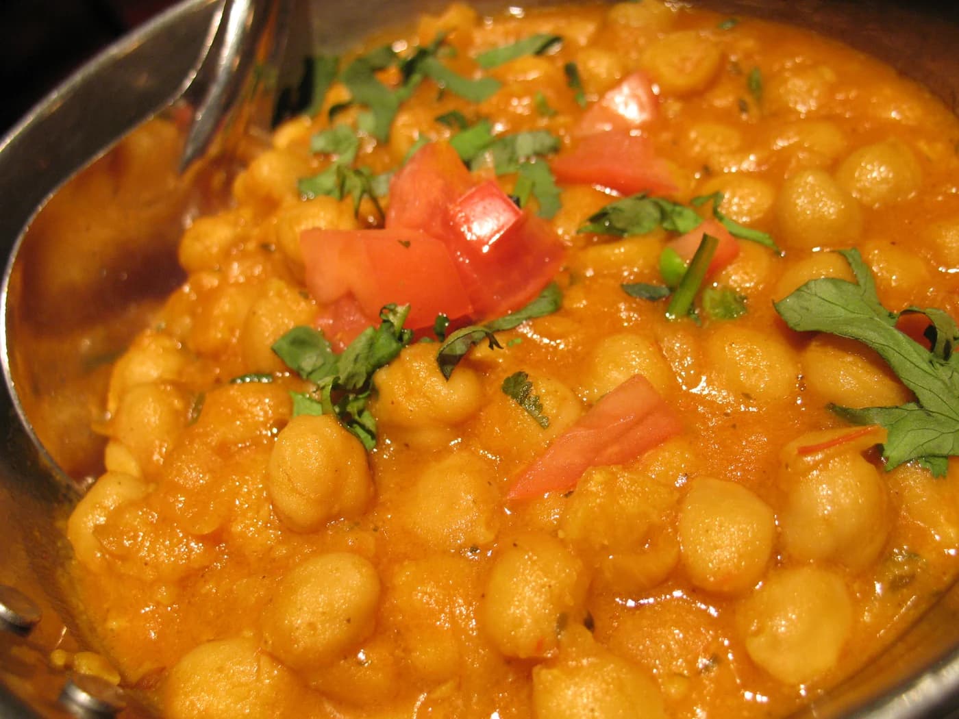 Chana Masala için temsili yemek fotoğrafı