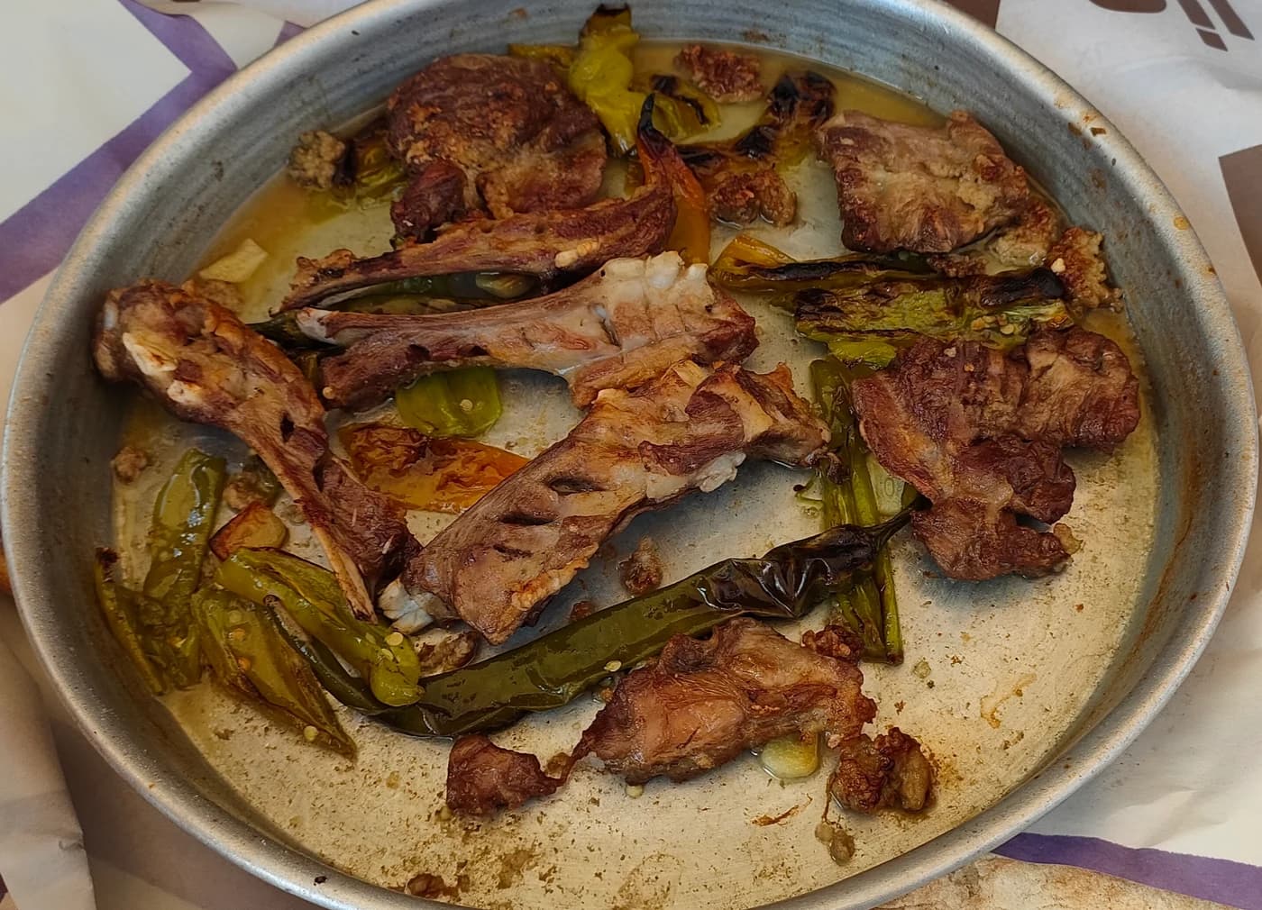 Bor Söğürmesi için temsili yemek fotoğrafı