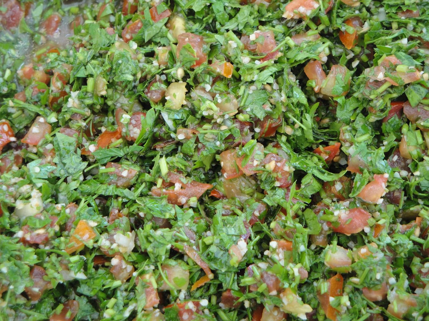 Tabule için temsili yemek fotoğrafı