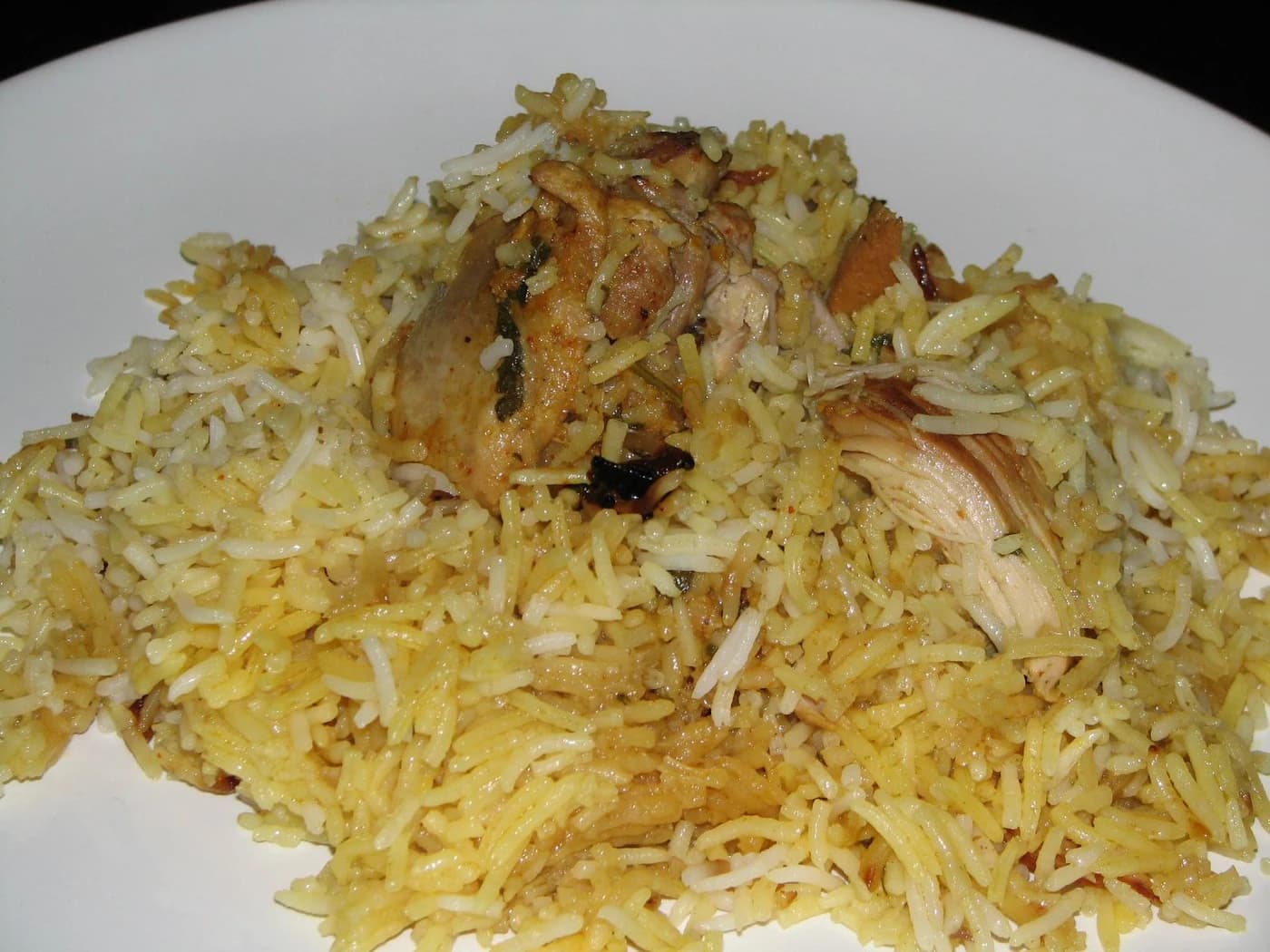 Tavuklu Biryani için temsili yemek fotoğrafı