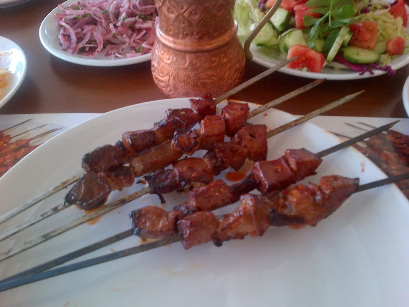 Diyarbakır Ciğer Kebabı için temsili yemek fotoğrafı