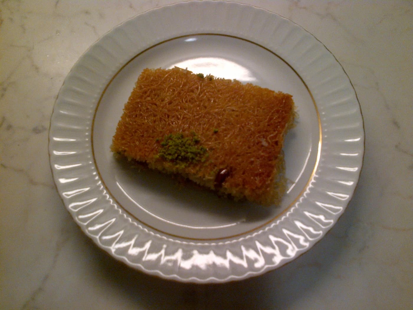Tel Kadayıf için temsili yemek fotoğrafı