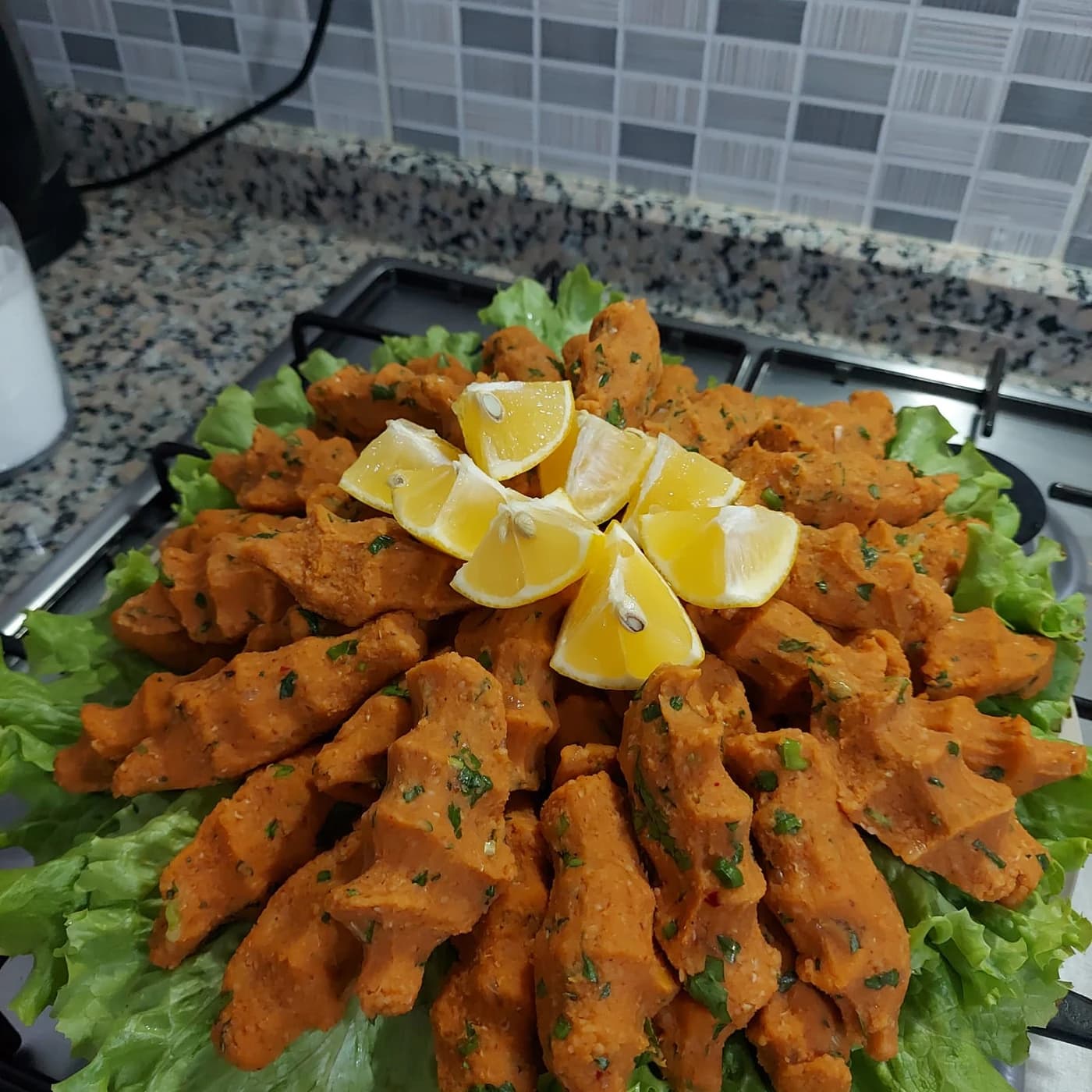 Mercimek Köftesi için temsili yemek fotoğrafı