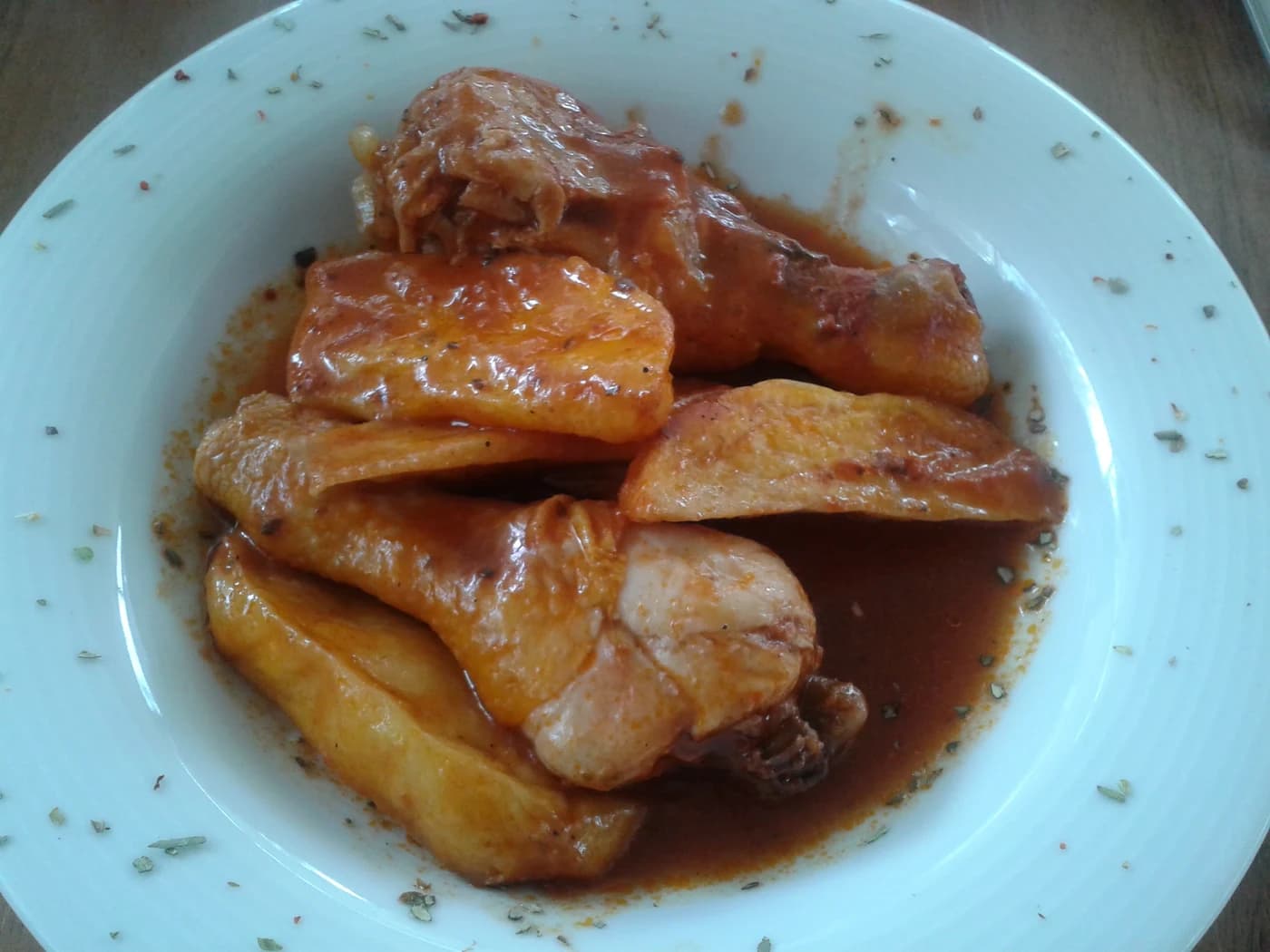Patatesli Tavuk Baget için temsili yemek fotoğrafı