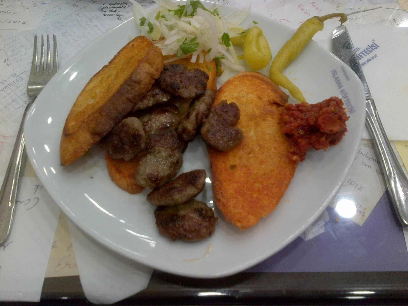 Adapazarı Islama Köftesi için temsili yemek fotoğrafı